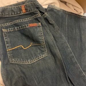 Vintage Y2k 7FAM Women’s Seven for All ManKind Jeans sz 32